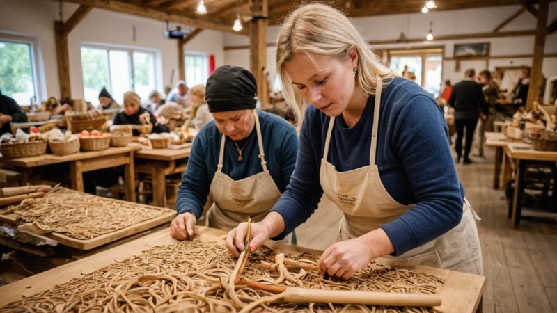 tradisjonelt håndverk, Norge, lokale håndverkere, bærekraftig produksjon, samfunnspåvirkning