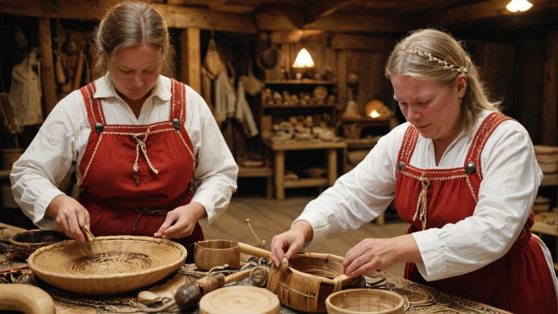 norsk håndverk, lokale tradisjoner, kunstnere, bærekraftige metoder, kulturell betydning
