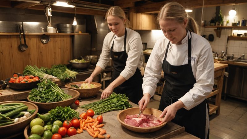 norsk matlaging, lokale ingredienser, Oslo mat, tradisjonelle oppskrifter, bærekraftig matlaging, støtte lokalsamfunn