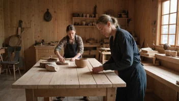 norsk håndverk, moderne design, kulturarv, Nord-Norge, lokale kunstnere