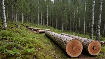Norge tømmerindustri, bærekraftig skogbruk, lokale håndverkere, norsk håndverk, tømmerhistorie