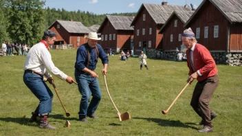 tradisjonelle spill, lokalt arrangement, Røros, kulturarv, lokale aktiviteter