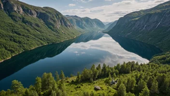 bærekraftig utvikling, norske innsjøer, bevaring, lokal kultur, fiskepraksis