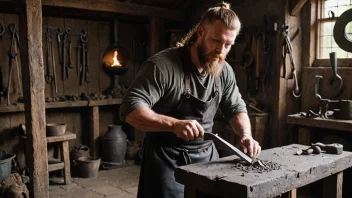 norsk metallbearbeiding, vikinghåndverk, industriell revolusjon, bærekraftig produksjon, lokale håndverkere, støtte lokale bedrifter