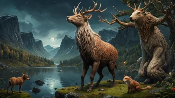 norsk folklore, kulturarv, folkeeventyr, myter, legender, historiefortelling