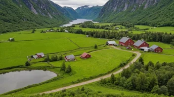 norsk bærekraftig landbruk, økologisk landbruk, tradisjonelt landbruk, miljøpåvirkning, lokale samfunn