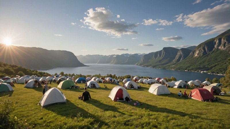 bærekraftige festivaler, Norge, lokal kultur, miljøpraksiser, samfunnsstøtte