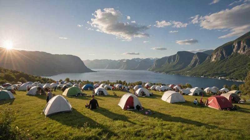 bærekraftige festivaler, Norge, lokal kultur, miljøpraksiser, samfunnsstøtte