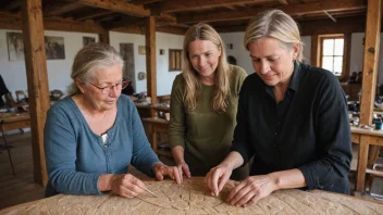 norsk kultur, lokale historieprosjekter, håndverksmiljøer, bærekraftige praksiser, kulturarv