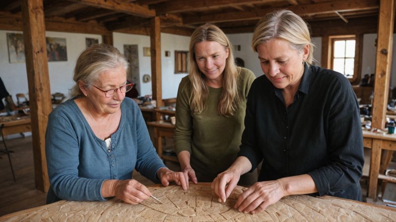 norsk kultur, lokale historieprosjekter, håndverksmiljøer, bærekraftige praksiser, kulturarv