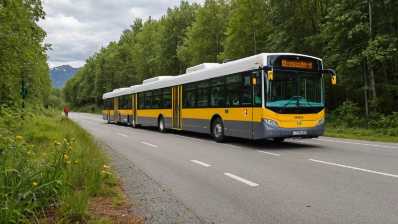 bærekraftig transport, lokale initiativer, Norge, elbuss, sykkel, samfunnsengasjement
