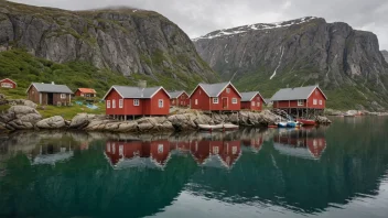 norsk fiske kultur, rorbuer, fiskehus, bærekraftig turisme, kystarv
