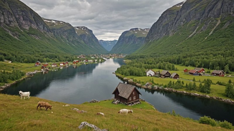 norsk folklore, landsbygd historier, kulturell arv, myter, legender, folkeeventyr